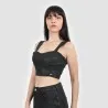 Top femme effet cuir - BADIA - KONTAKT