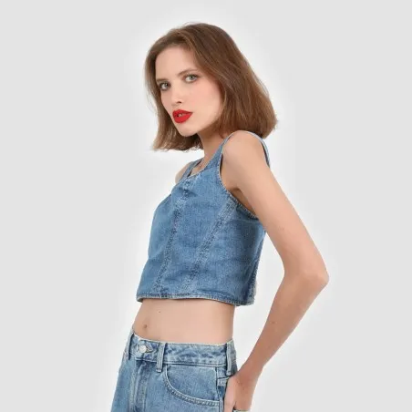 Top femme en jeans- BAHIA - KONTAKT