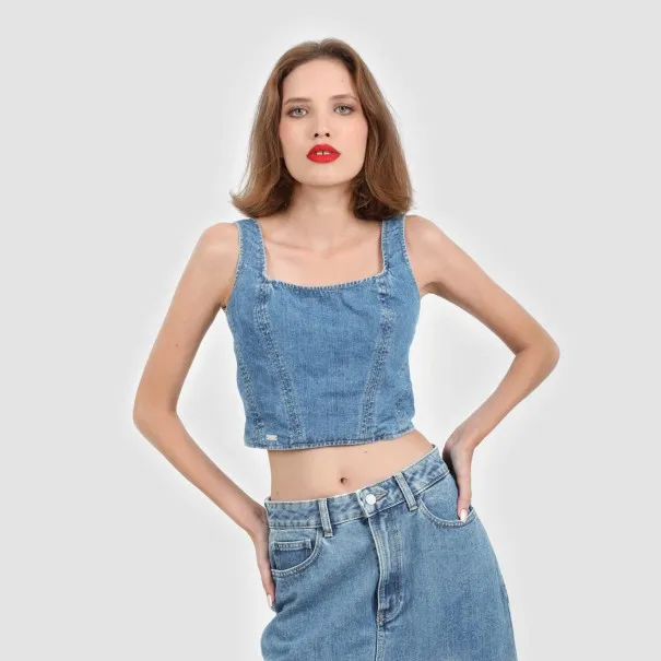 Top femme en jeans- BAHIA - KONTAKT
