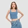 Top femme en jeans- BAHIA - KONTAKT
