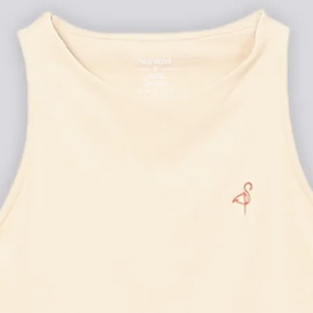 Top femme sans manches avec broderie - KONTAKT