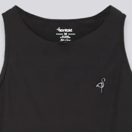 Top femme sans manches avec broderie - KONTAKT