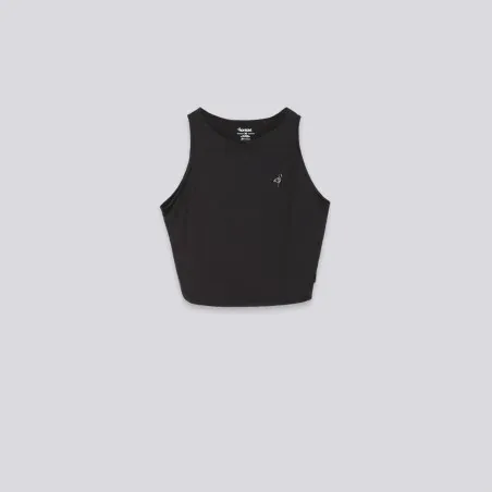 Top femme sans manches avec broderie - KONTAKT