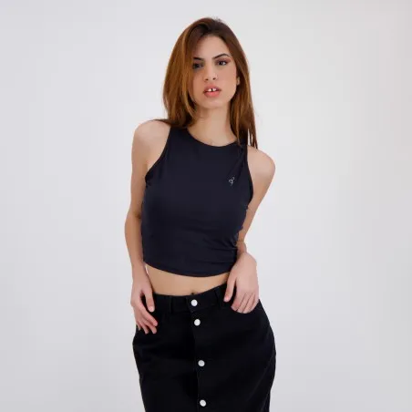 Top femme sans manches avec broderie - KONTAKT