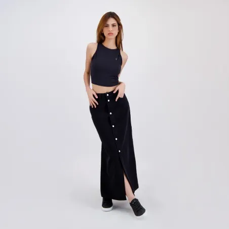 Top femme sans manches avec broderie - KONTAKT