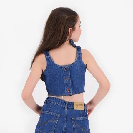 Top fille en jeans - KONTAKT