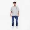 T-shirt oversized homme manches courtes - KONTAKT