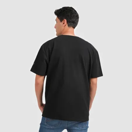 T-shirt oversized homme manches courtes avec poche soufflet - KONTAKT