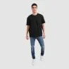 T-shirt oversized homme manches courtes avec poche soufflet - KONTAKT