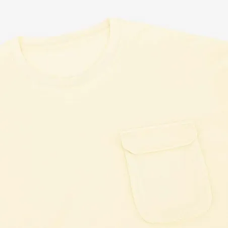 T-shirt oversized homme manches courtes avec poche soufflet - KONTAKT
