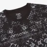 T-shirt oversized homme manches courtes imprimé all over - KONTAKT