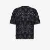 T-shirt oversized homme manches courtes imprimé all over - KONTAKT