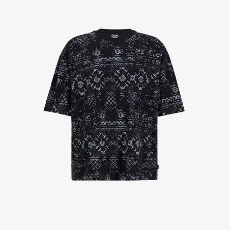 T-shirt oversized homme manches courtes imprimé all over - KONTAKT