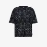 T-shirt oversized homme manches courtes imprimé all over - KONTAKT