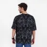 T-shirt oversized homme manches courtes imprimé all over - KONTAKT