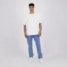 T-shirt oversized homme manches courtes POST CARD - KONTAKT