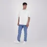 T-shirt oversized homme manches courtes POST CARD - KONTAKT