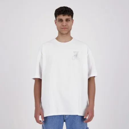 T-shirt oversized homme manches courtes POST CARD - KONTAKT