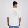 T-shirt oversized homme manches courtes POST CARD - KONTAKT