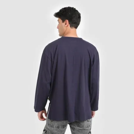 T-shirt oversized homme manches longues KONTAKT - KONTAKT
