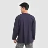 T-shirt oversized homme manches longues KONTAKT - KONTAKT