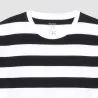 T-shirt oversized homme rayé manches courtes - KONTAKT
