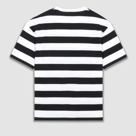 T-shirt oversized homme rayé manches courtes - KONTAKT