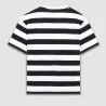 T-shirt oversized homme rayé manches courtes - KONTAKT