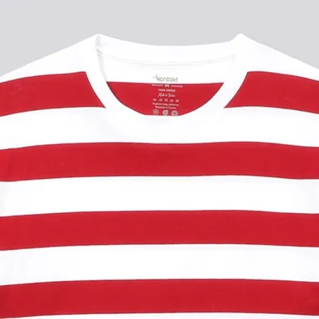 T-shirt oversized homme rayé manches courtes - KONTAKT