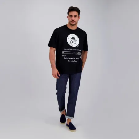 T-shirt oversized unisexe adulte manches courtes EDUCATION SYSTEM - KONTAKT