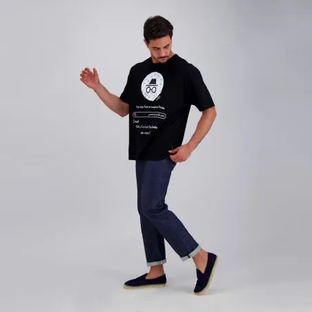 T-shirt oversized unisexe adulte manches courtes EDUCATION SYSTEM - KONTAKT