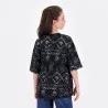 T-shirt oversized unisexe enfant manches courtes imprimé all over - KONTAKT
