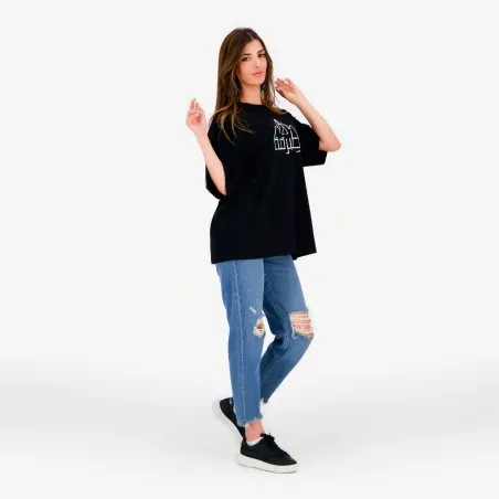 T-shirt oversized unisexe manches courtes - KONTAKT