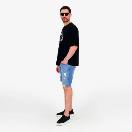 T-shirt oversized unisexe manches courtes - KONTAKT