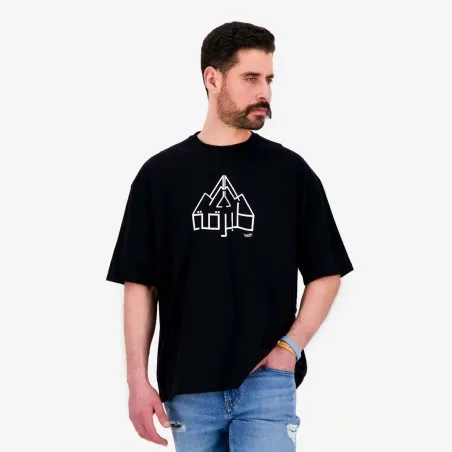 T-shirt oversized unisexe manches courtes - KONTAKT