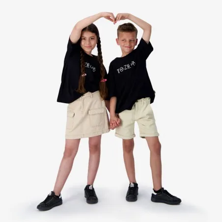 T-shirt oversized unisexe manches courtes TOZEUR - KONTAKT