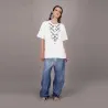 T-shirt oversized unisexe MOTIF BERBERE Heavy Used Effect - TUNIS FASHION WEEK 2024 - KONTAKT