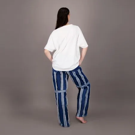 T-shirt oversized unisexe UPCYCLING METHODS - TUNIS FASHION WEEK 2024 - KONTAKT