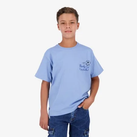 T-shirt regular garçon manches courtes avec animation Ready - KONTAKT