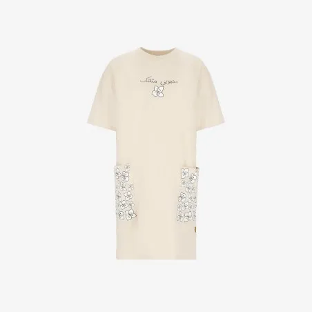 T-shirt robe femme manches courtes - KONTAKT