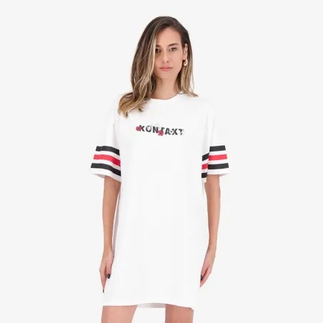 T-shirt robe femme manches courtes KONTAKT - KONTAKT