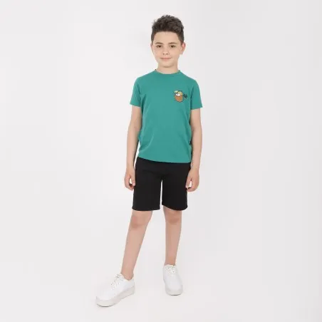 T-shirt slim garçon manches courtes COOL - KONTAKT