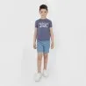 T-shirt slim garçon manches courtes SIDI BOUSAID IS CALLING - KONTAKT