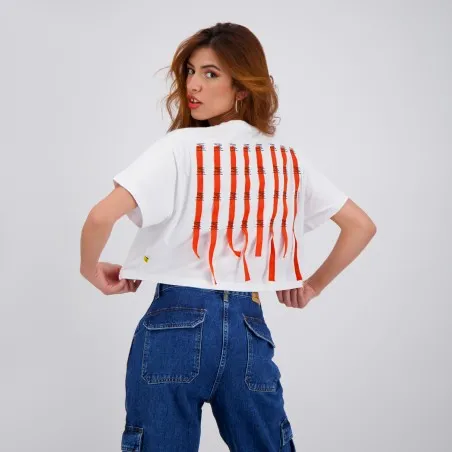 T-shirt sur taille femme manches courtes ARMURE MARGOUM - KONTAKT