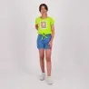 T-shirt sur taille fille avec nœud VISAGE - KONTAKT