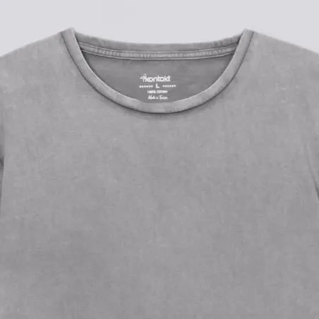 T-shirt unisexe enfant délavé - KONTAKT