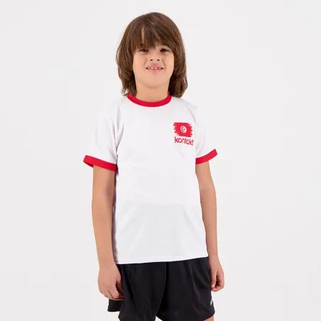 T-shirt unisexe enfant manches courtes - KONTAKT