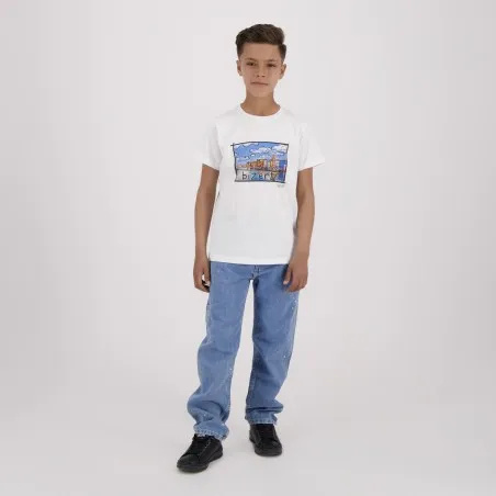 T-shirt unisexe enfant manches courtes BIZERTE - KONTAKT