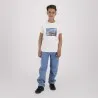 T-shirt unisexe enfant manches courtes BIZERTE - KONTAKT