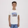 T-shirt unisexe enfant manches courtes BIZERTE - KONTAKT